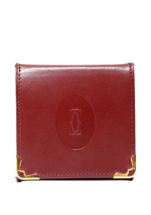 Cartier 1986 Must Line embossed purse - Red