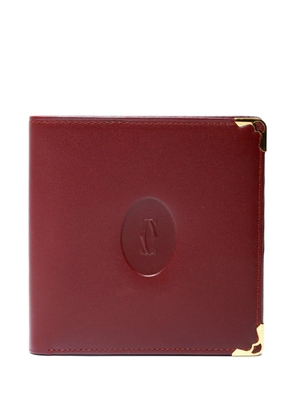 Cartier 2000s Must leather wallet - Red
