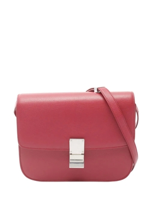Celine Pre-Owned 2010-2025 Medium Calfskin Classic Box crossbody bag - Red