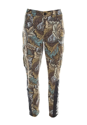 Marc Jacobs Vintage pre-owned Acanthus-print trousers - Brown