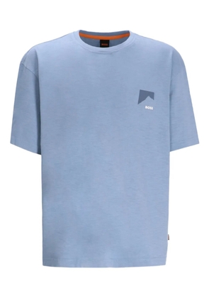 BOSS graphic-print t-shirt - Blue