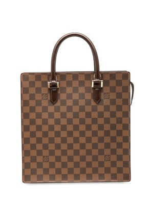 Louis Vuitton Pre-Owned 2002 Damier Ebene Venice Sac Plat tote bag - Brown