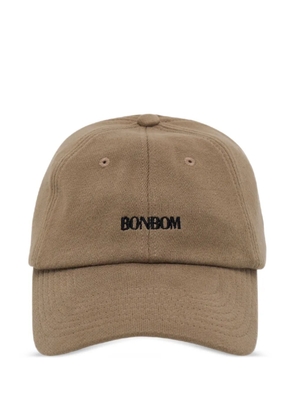 BONBOM logo-embroidered baseball cap - Brown