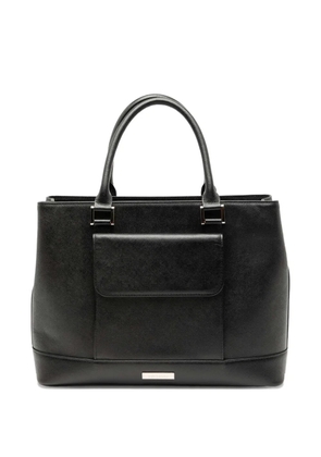 Burberry Pre-Owned 2000-2017 Leather tote bag - Black