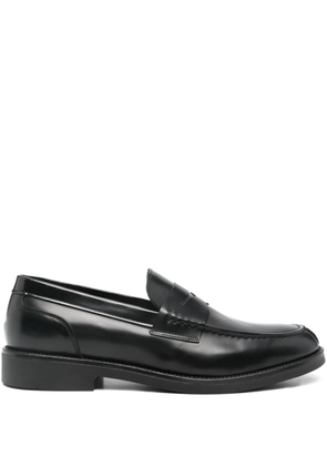VELA SHOP round-toe loafers - Black