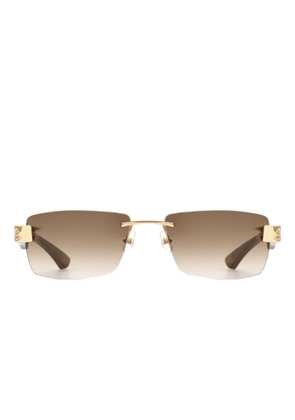 Maybach eyewear The Character II sunglasses - Brown