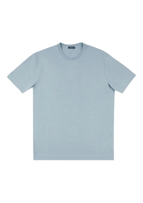 Zanone cotton T-shirt - Blue