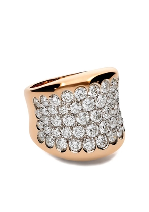LEO PIZZO 18kt rose gold diamond pavé ring