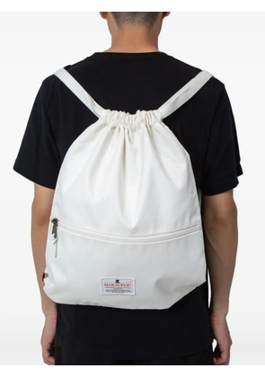 Makavelic drawstring backpack - White