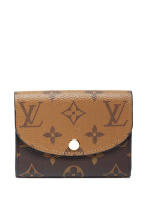 Louis Vuitton Pre-Owned 2021-2025 Rosalie Monogram wallet - Brown