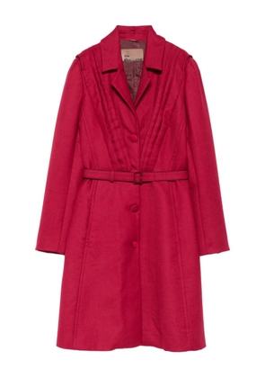 John Galliano Pre-Owned 2000s belted coat - Pink