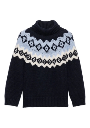 Prada intarsia sweater - Blue