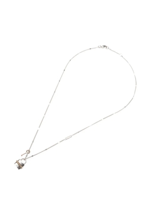 Chloé Pre-Owned 2000s padlock necklace - Silver