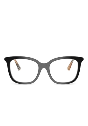 Burberry Eyewear geometric-frame glasses - Black