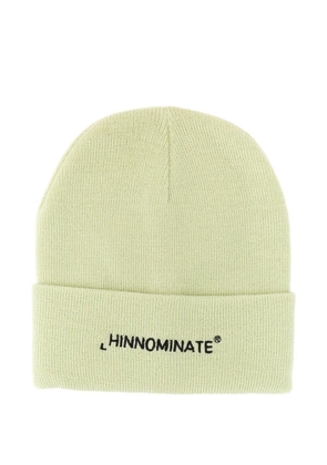 HINNOMINATE logo-embroidered beanie - Green