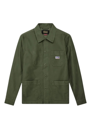 Deus Ex Machina button patch-detail jacket - Green