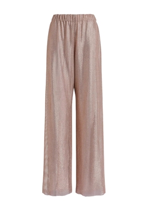 Alberta Ferretti elasticated-waistband trousers - Neutrals