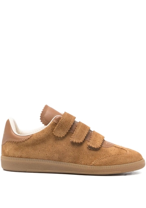 ISABEL MARANT Beth suede low-top sneakers - Brown