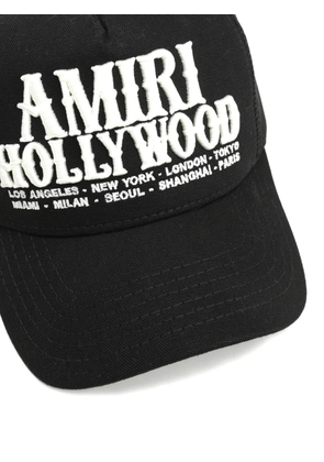 AMIRI lettering mesh baseball hat - Black