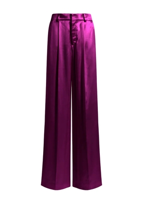 Alberta Ferretti pleated trousers - Purple