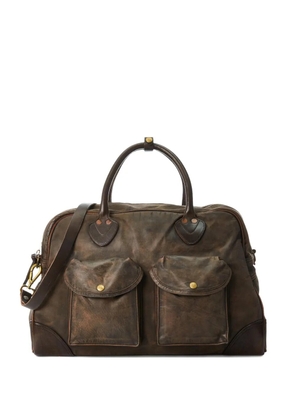 Ralph Lauren RRL large Burlington holdall - Brown