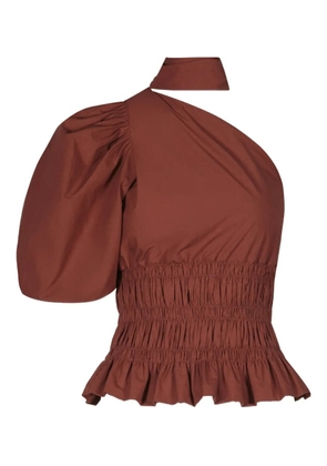 Johanna Ortiz Ritmo Loco ruffled top - Brown