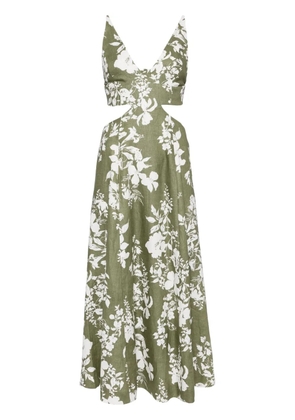 Reformation Samara dress - Green
