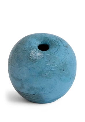 Origin Made Salt round-shape vase - Blue