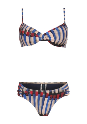 Lygia & Nanny Vitoria printed bikini set - Neutrals