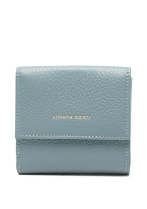 Liviana Conti logo-detail wallet - Blue