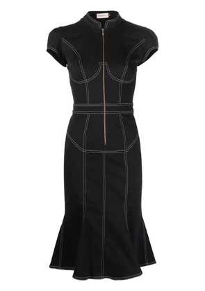 Murmur Underline denim dress - Black