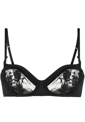 La Perla Leavers lace balconette bra - Black