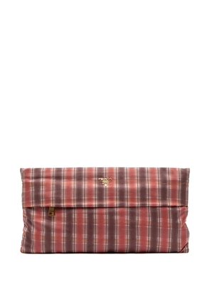 Prada Pre-Owned 2000-2013 Tessuto Stampato clutch bag - Red