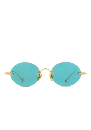 Eyepetizer Wilmot round-frame sunglasses - Gold