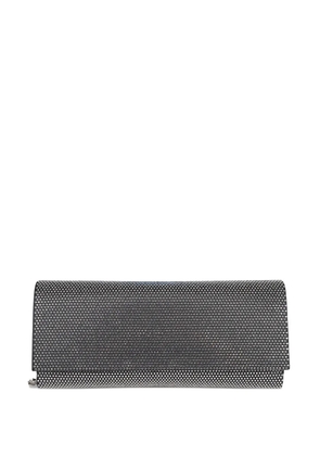 Gedebe crystal-embellished clutch bag - Silver