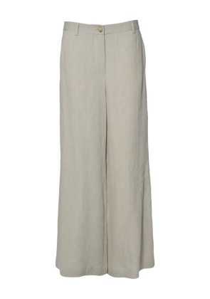 SOLOTRE wide-leg trousers - Neutrals