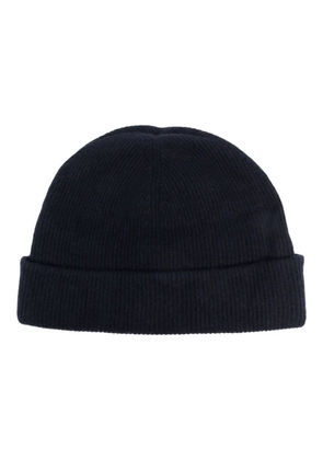 arch4 fine-ribbed cashmere beanie - Blue