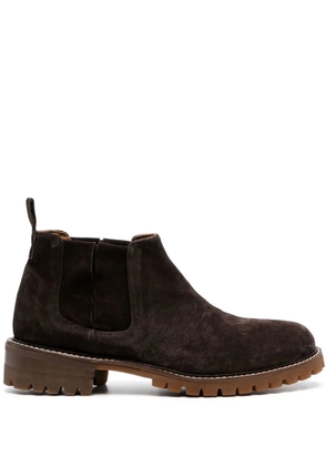 Paul Warmer Sachetto calf-suede chelsea boots - Brown
