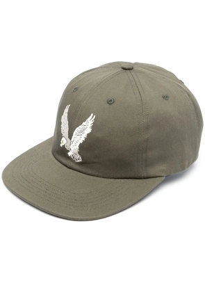 Maharishi eagle-embroidered baseball cap - Green