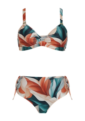 Lygia & Nanny Marcela printed tie bikini - Green