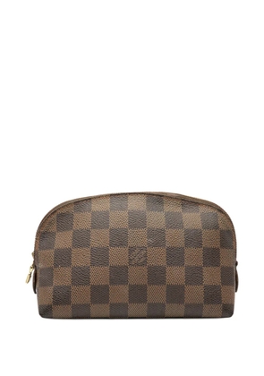 Louis Vuitton Pre-Owned 2008 Damier Ebene Cosmetic PM pouch - Brown