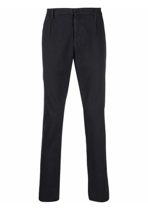 DONDUP herringbone straight-leg trousers - Grey
