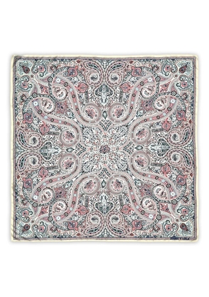 Bimba y Lola paisley scarf - White