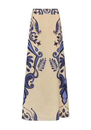 Johanna Ortiz Everywhere paisley maxi skirt - Neutrals