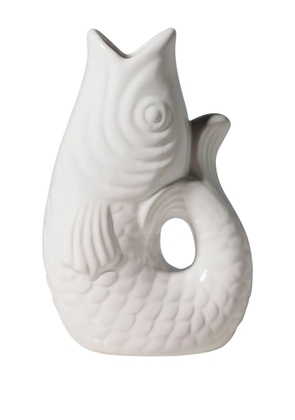 CU I SEEYOU fish-shaped vase - White