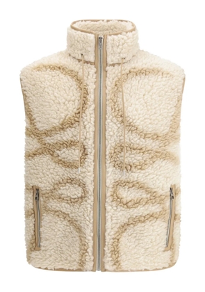 LOEWE zip high-neck vest - Neutrals
