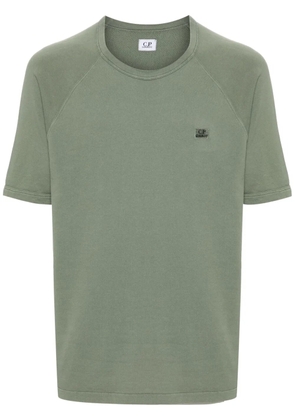 C.P. Company logo-embroidered cotton T-shirt - Green