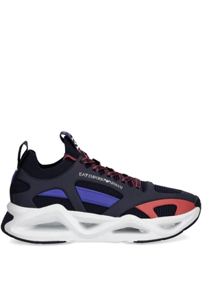 Ea7 Emporio Armani Infinity Cage sneakers - Blue
