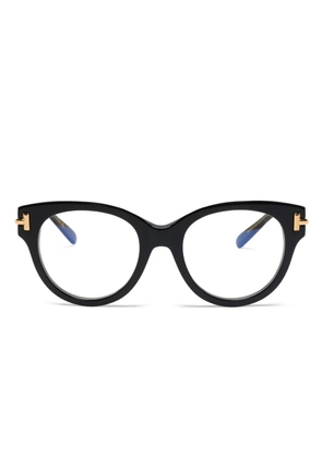 TOM FORD Eyewear round-frame glasses - Black