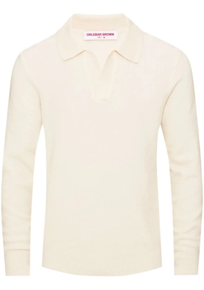 Orlebar Brown Winslow polo jumper - Neutrals